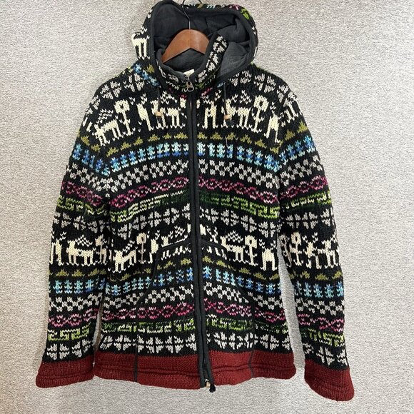 Lorenzi Wool Jacket Women’s Size XL Thick Wool Fleece Lined - Picture 13 of 14